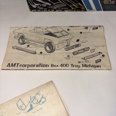 RARE ORIGINAL VINTAGE AMT 1965 CORVETTE STING-RAY CONV KIT 6915-150 Parts Only