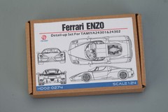 Hobby Design 1/24 ENZO Detail-up Set for Tamiya (PE+Resin+Metal parts)