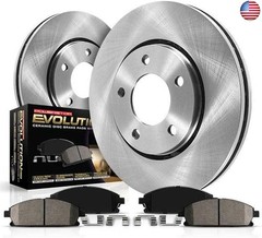 Power Stop KOE7872 Autospecialty Front Replacement Brake Kit-OE Brake Rotors