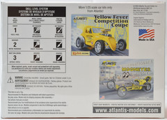 Atlantis Keelers Kustoms Skorpion Gasser 1:25 Scale Model Car Kit 13102