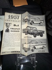 1957 Chevrolet 2 DR Hardtop 3 in 1 T-757-200 Original Issue Kit