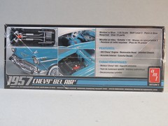 AMT 638/12 1957 CHEVY BEL AIR MODEL CAR KIT plastic race 1:25 Scale AMT638 NEW