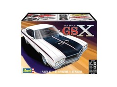 Revell 85-4522 1970 1:24 scale, [‘white’, ‘trans red’, ‘clear’, ‘chrome’]