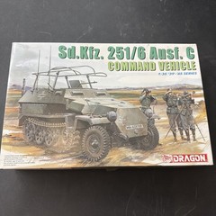 Dragon Sd.Kfz. 251/6 Ausf. C Command Vehicle 1:35 Plastic Model Kit 6206