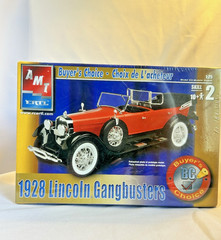 AMT Lincoln 1928 “Gangbusters” Buyers Choice model kit NEW in FACTORY SEALED BOX