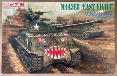 DML M4A3E8 “easy eight” 1/35th scale kit, open box
