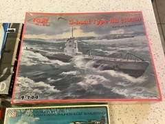 icm-water line series-revell-skywave model sealed kit assorted lot- package Wear