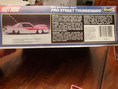 Hot Rod Matt and Debbie Hay’s Pro Street Thunderbird 1:25 Kit 7440 New Open Box