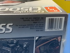 AMT ERTL “Chevrolet C1500 454SS Released 1991 #6032 Brand New Sealed Box