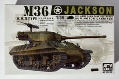 AFV Club AF35058 1/35 Scale US M36 Jackson w/Metal Barrel – 2006, Parts Sealed