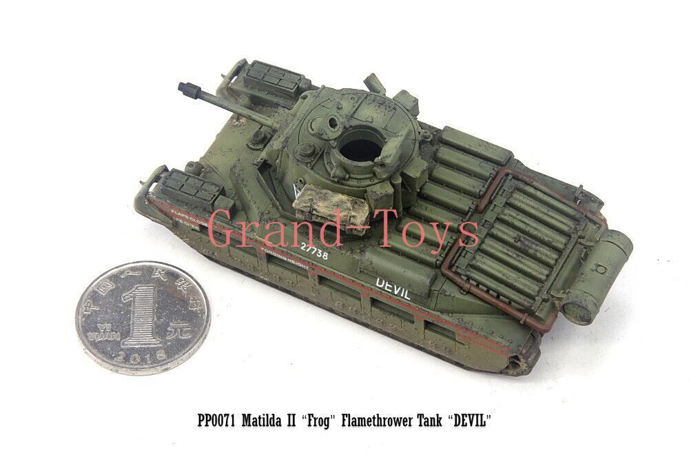 S-Model 1/72 Australia Matilda II “Frog” Flamethrower Tank Finished Model#PP0071