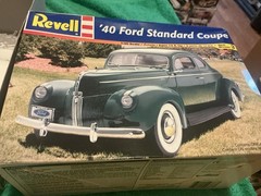 1 25 scale model parts 40 Ford Standard Coupe Inner/outer Wheels Only