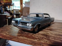 AMT 1964 PONTIAC LeMANS HardTop Yorktown Blue Dealer Promo Model Car
