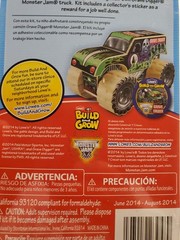 Grave Digger Monster Jam Wooden Truck Kit Lowes Build & Grow 2014 New Old Stock