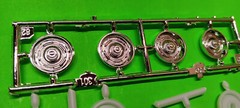 69 1969 Chevy Camaro SS 396 1/25 Stock Chrome Rally Rim Wheel Derby Cap Model