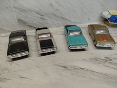 Model Junkyard/parts Plastic ,Nice Custom Race Car Lot Of 4 Ford Rancharo/pickup