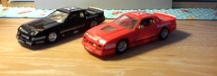 2 – 1986 True Value/Budweiser IROC Camaro 1/24 scale plastic prototype cars