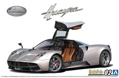 Aoshima Bunka Kyozaisha 1/24 The Supercar Series No.02 Pagani Huayra 2012 Plasti