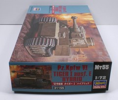 1/72 Scale WWII German, Tiger I Tank Ausf E, Hasegawa
