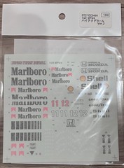Studio27 DC544H 1/20 Tamiya McLaren MP4/4 High-Tech Decals Ver.2 New Sealed