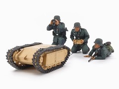 TAMIYA 35357 1:35 German Assault Pioneer Team & Goliath Set Plastic Model Kit
