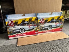 Pair Of Hasbro Ghostbusters Ecto-1 Classic 1984 Vehicle Model Kits Mint/Sealed