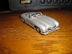 Nice 1/43 ? 5 1/4″ Vintage Detailed 1950’s Mercedes Benz Roadster 4 parts