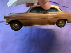1950s Chevrolet Chevy 2 Door Dealer Promo Car Bank – shoreline beige