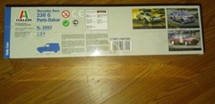MERCEDES-BENZ 230 G PARIS-DAKAR MODEL KIT ORIGINAL FACTORY SEALED 1:24 ITALERI