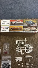 JO-HAN USA OLDIES 1/25 ’60 PLYMOUTH STATION WAGON MODEL KIT UNBUILT C-4560 READ