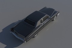 ABS-LIKE RESIN 3D PRINTED 1/25 1970 CADILLAC COUPE DEVILLE KIT
