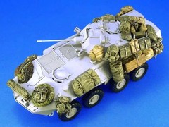 1/35 Cast Resin Model Assembly Kit, GK, LAV-25 Wheeled Armored Vehicle Debris…