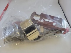 AMT 49 Ford Club Coupe Customizing Model Kit Parts Only