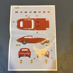 Revell 1:24 Jaguar XK-E (E-Type) Coupe *New Tooling* – MPN 85-4509 Sealed Parts