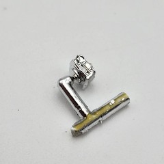 AMT 1/25 67 Chevelle Pro Street AMT876/12 Parts Kit Bash Chrome Piece #114