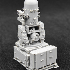 1/72 US Navy Phalanx CIWS (Close-In Weapon System) Unpainted Kit