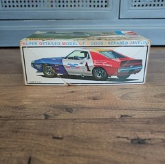 Vintage Jo-Han Geo Folmers Trans Am AMC Javelin 1/25 Scale Model Kit