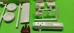 USA 1 1990 Chevy Silverado Pickup Truck 1/25 Cab Body Glass Bed Box Interior Tub