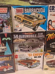 1/25 Model Car Kits AMT MPC Revell Mobius Open Box You Pick Choose Model