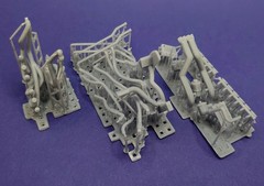 SD Models 1:24 Scale Detail-Up Set Jaguar XJR9LM Engine Parts 3D printed for Tam