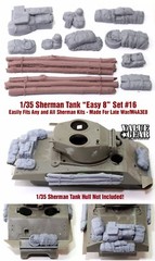 1/35 Scale Sherman Engine Deck Stowage Set #16 Easy 8 – Value Gear Resin