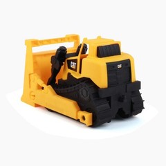 Cat Construction Fleet 10” Bulldozer Toy – Heavy‑Duty Plastic, Working Blade…