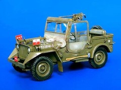 Plus Model 1/35 General Patton’s Jeep Conversion for Willys MB Jeep (Tamiya) 243