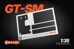 1:35 3D Interior Floor Mats for scale model GAZ 71 AVD Models 3506AVD