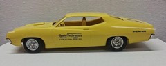 1970 Ford Torino Promo Cobra Sports Performance Center Decal Sheet 1:25 NO CAR!!