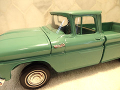 1962 Chevrolet Apache Pickup GREEN Dealership Promo IN Original Box REAL NICE