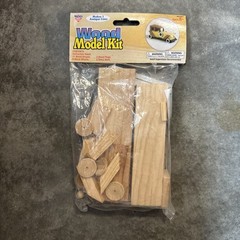 NEW! Nicole Industries Woodworking Wood Model Kit | Makes 1 Antique Limo Car