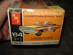 AMT 6314-150 Original kit 1964 Convertible Box open Kit MIB No Instructions NICE