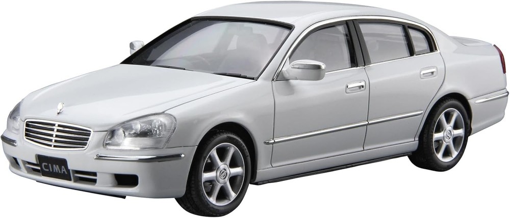 Aoshima 1/24 The Model Car Series No.125 Nissan F50 Cima/President 2003 Kit