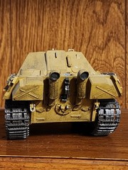 Vintage German Panther Panzerkampfwagen V Tank WWII 1943-1945, Hand Painted